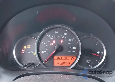 2012 Toyota Yaris Le из США, поврежденный, VIN JTDKTUD32CD514702